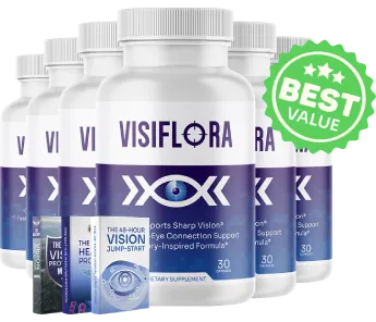VisiFlora 6 bottle best value bundle with free bonus ebooks